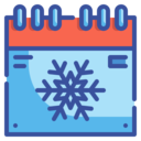 interface,time and date,calendar,xmas,holiday,snowflake,winter season